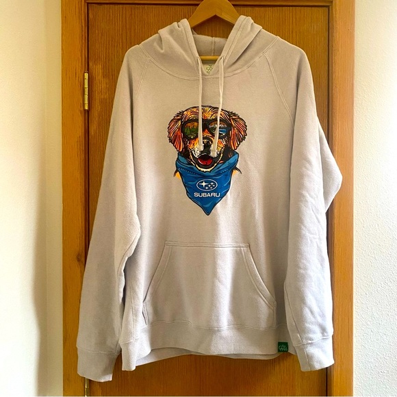 Subaru Wild Tribute Dog Hoodie - Unisex XXL - Picture 1 of 16